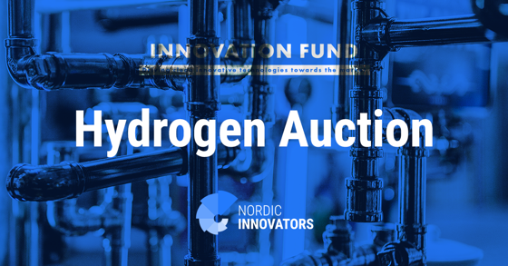 Get Nordic Innovators' help in connection with Hydrogen Auction